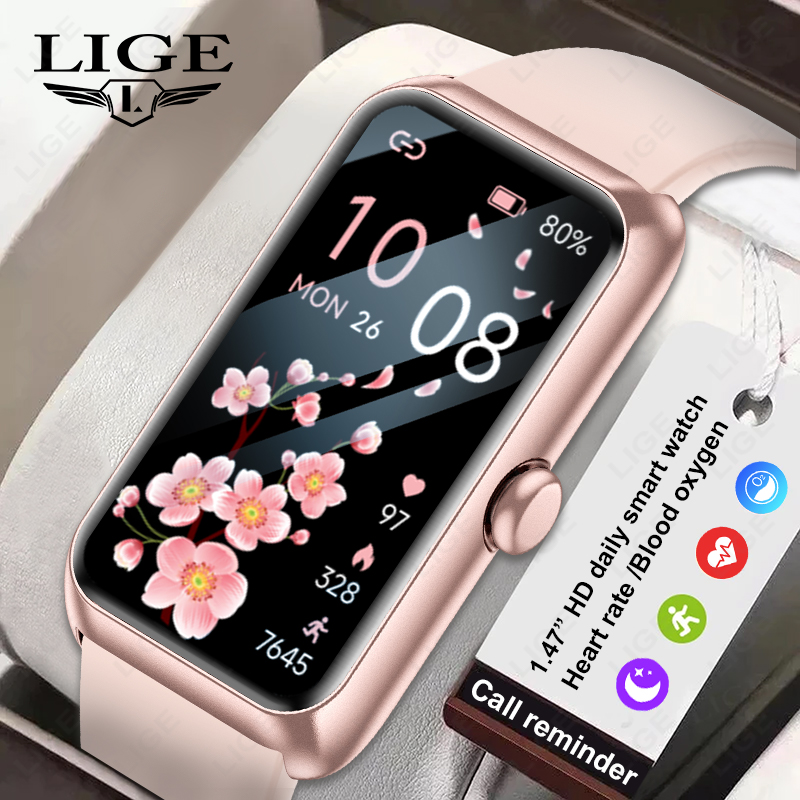 Watches Ladies Smartwatch - LIGE New Fashion Ladies Smart Watch