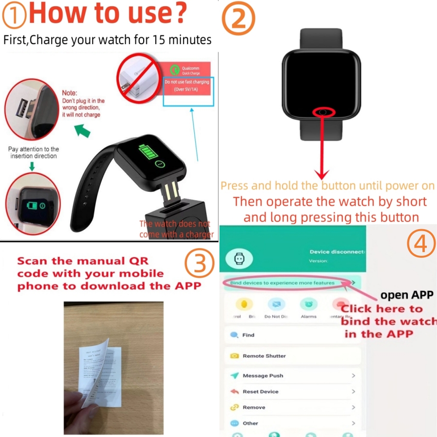 Multifunction Smart Watch For  - огляд і ціна Smartwatch Watches Price
