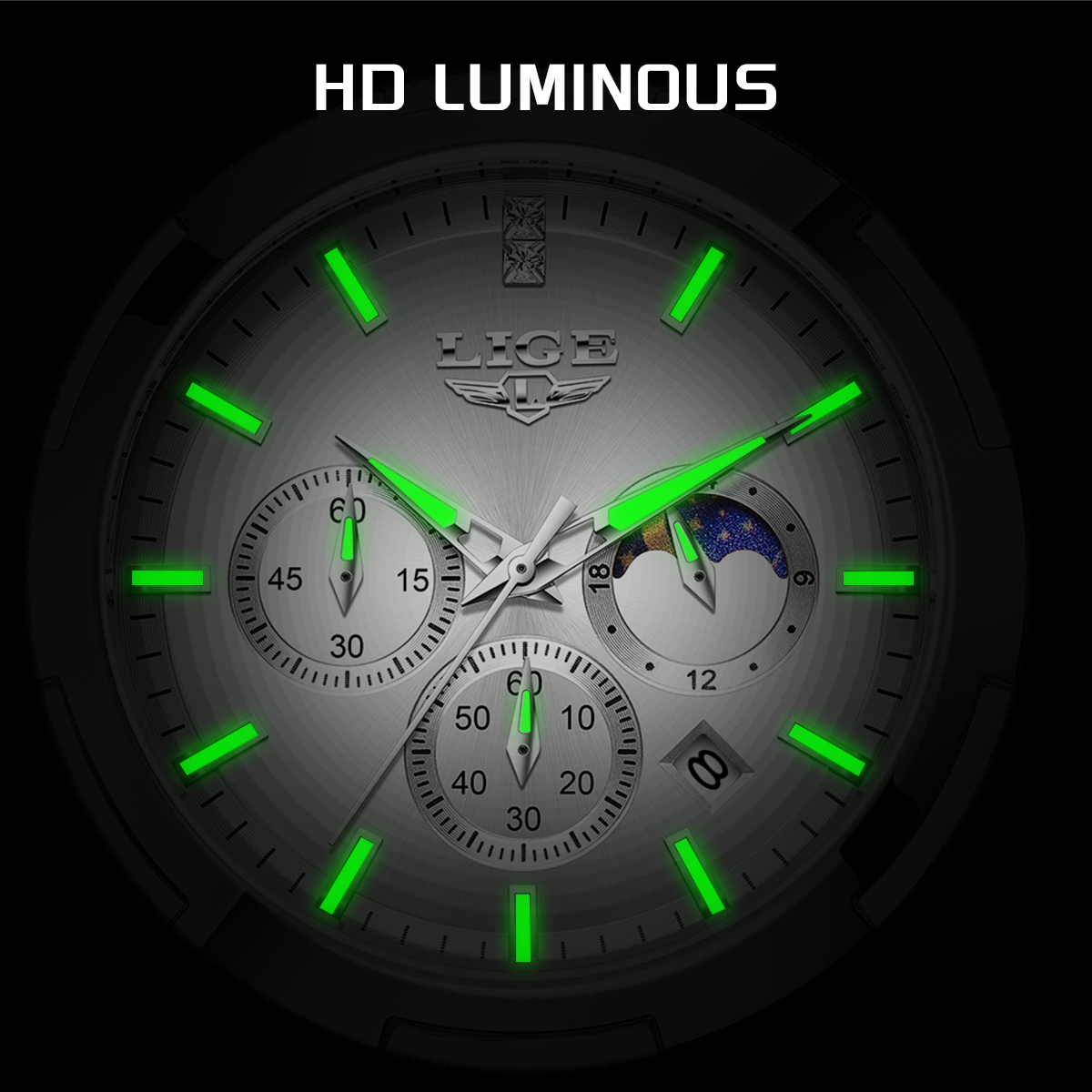 LIGE Top Brand Luxury Watch Wo - огляд і ціна Smartwatch Ladies Watches Branded