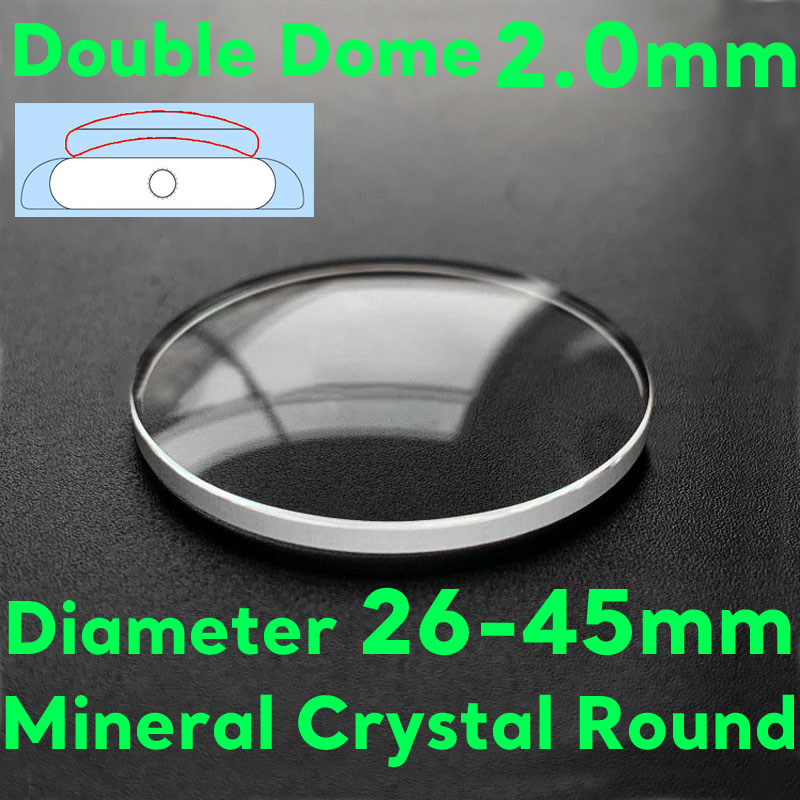 Double Dome 2.0mm Thickness Mi - огляд і ціна Watch Crystal Replacement