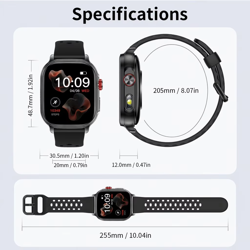 2026 Smart Watch 2.01'' Fitnes - огляд і ціна Smartwatch Watches Price