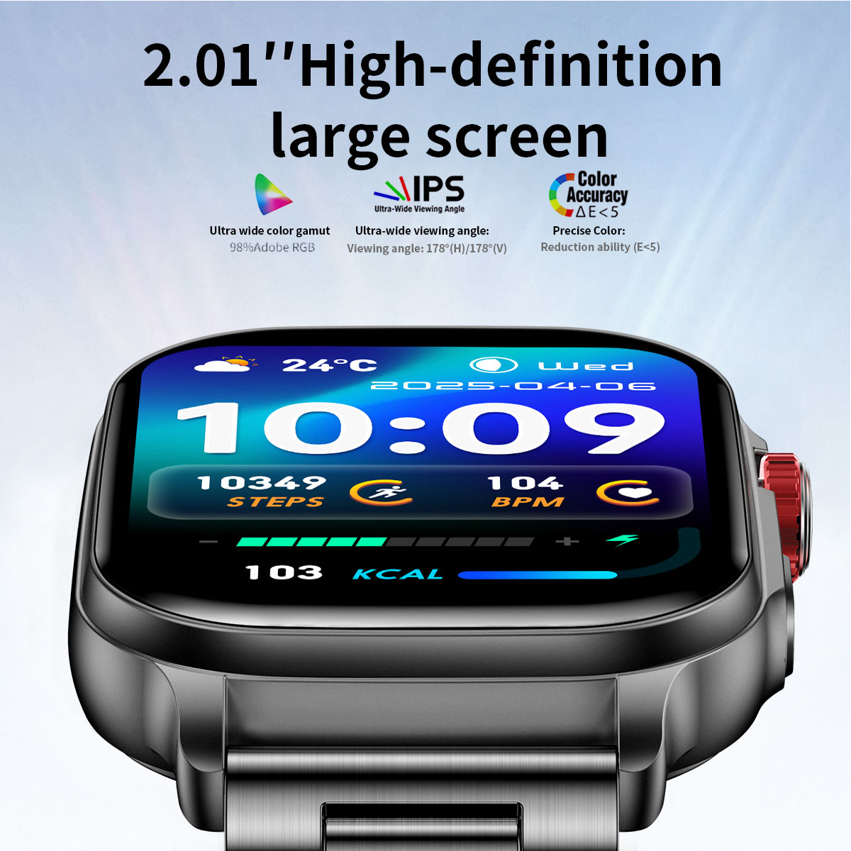 2026 Smart Watch 2.01'' Fitnes - огляд і ціна Smartwatch Watches Price
