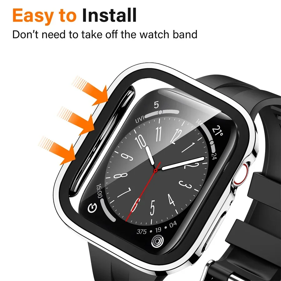 Glass+cover For Apple Watch ca - огляд і ціна Smartwatch Watches Price