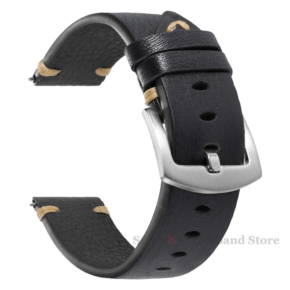 Genuine Leather Straps For Wat - огляд і ціна Smartwatch Vintage Watches For Men