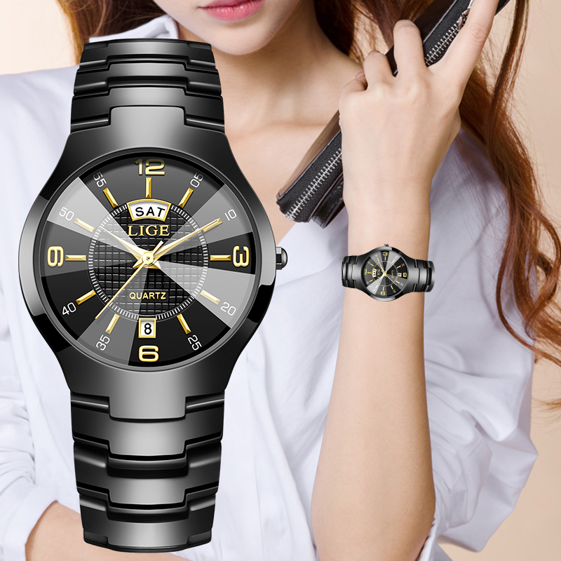 LIGE Fashion Elegant Women's W - огляд і ціна Luxury Ceramic Watch