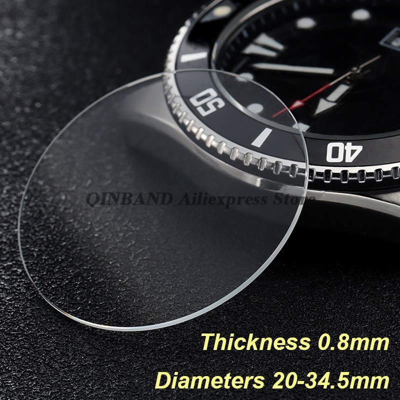 0.8mm Thickness Diameters 20-3 - огляд і ціна Watch Crystal Replacement