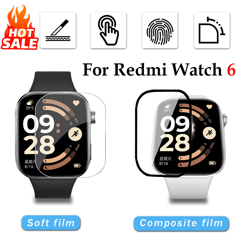 1-5Pcs Soft Film for Xiaomi Re - огляд і ціна Smartwatch Redmi Watches