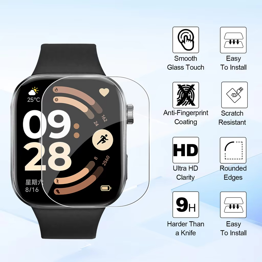 1-5Pcs Soft Film for Xiaomi Re - огляд і ціна Smartwatch Redmi Watches