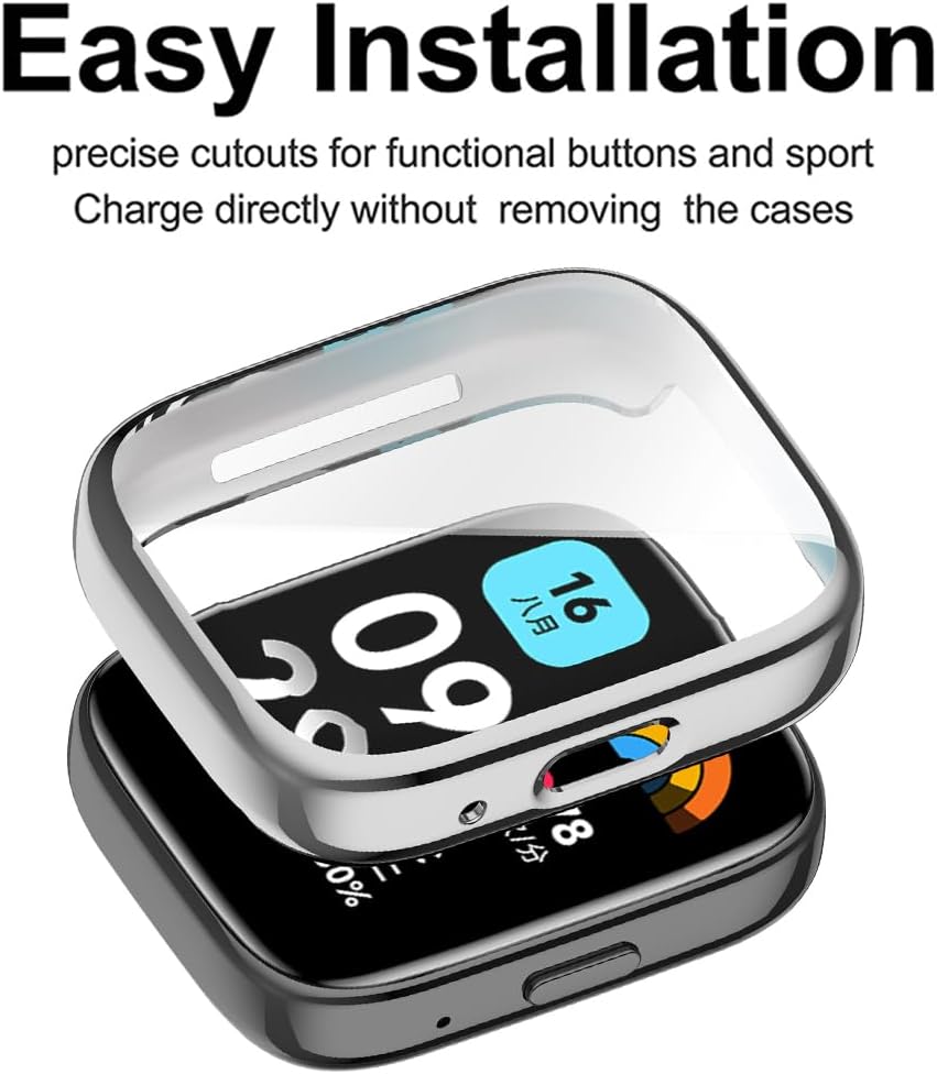 TPU Screen Protector Cover For - огляд і ціна Smartwatch Redmi Watches