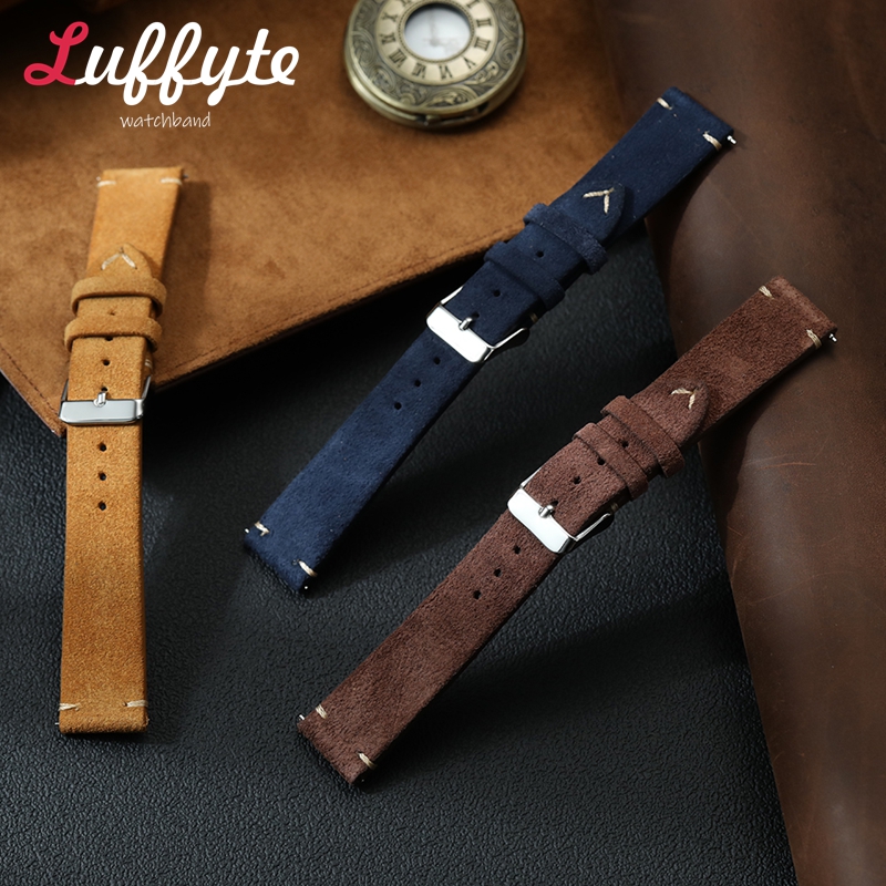 Vintage Suede Leather Watch Ba - огляд і ціна Smartwatch Vintage Watches For Men
