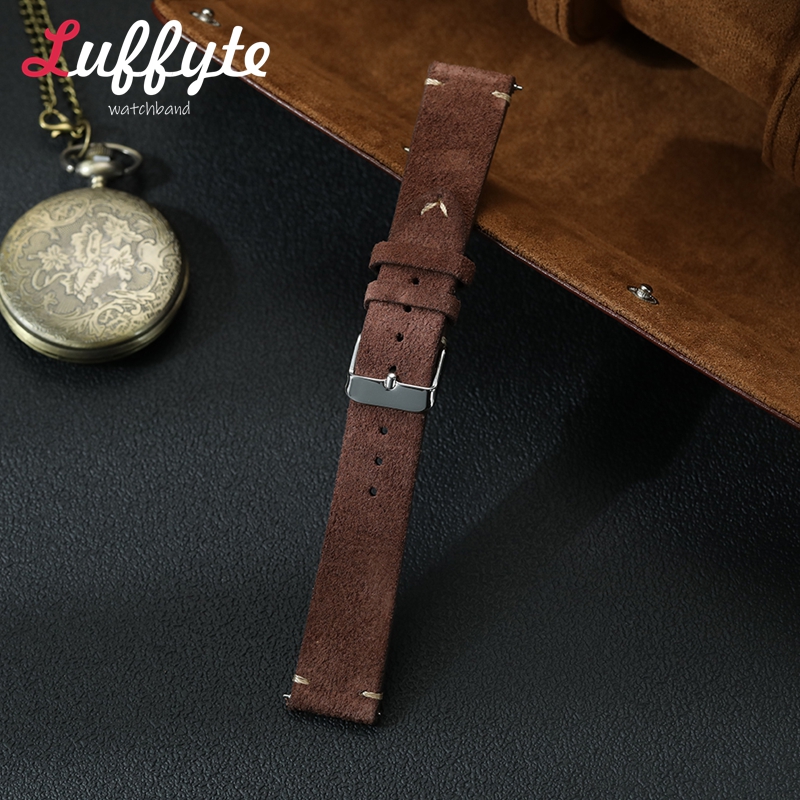 Vintage Suede Leather Watch Ba - огляд і ціна Smartwatch Vintage Watches For Men