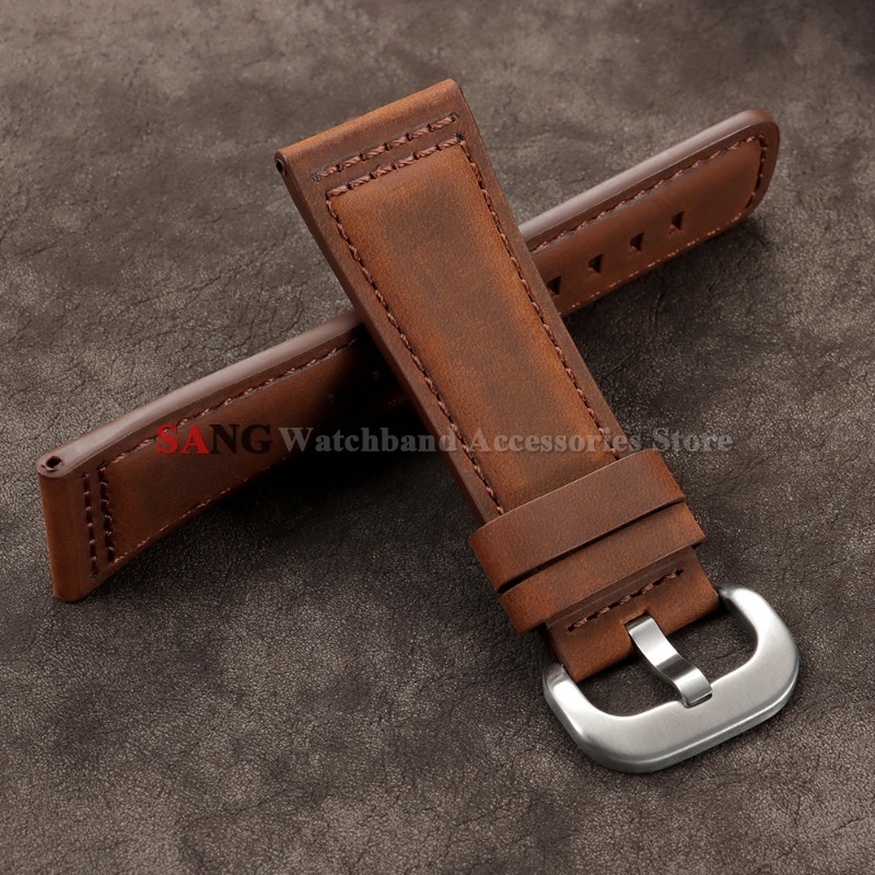 28mm Vintage Leather Watchband - огляд і ціна Smartwatch Vintage Watches For Men
