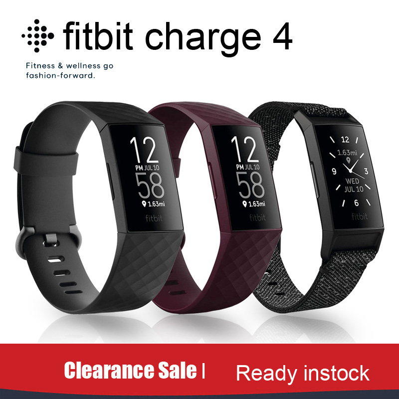 Original Fitbit Charger 4 Smar - огляд і ціна Smartwatch Digital Watches For Women
