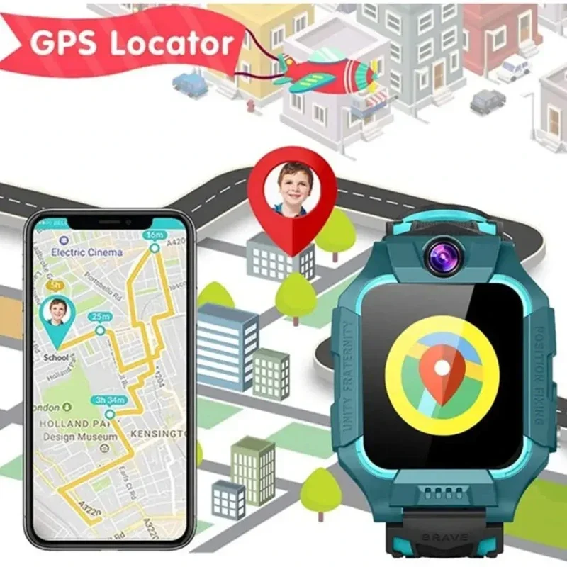 VIVO 4G Kids Smart Watch GPS L - огляд і ціна Smartwatch Watches Price