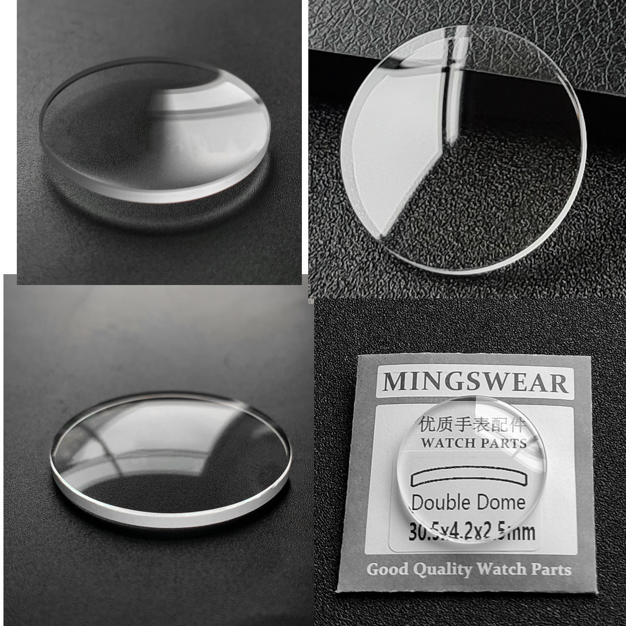 Double Dome 2.5mm Round Minera - огляд і ціна Watch Crystal Replacement
