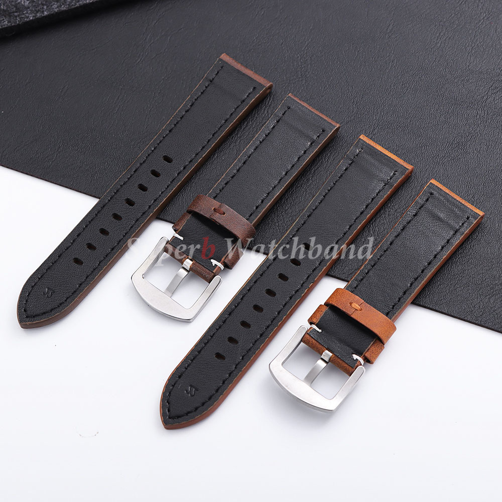 20mm 22mm PU Matte Leather Wat - огляд і ціна Smartwatch Vintage Watches For Men