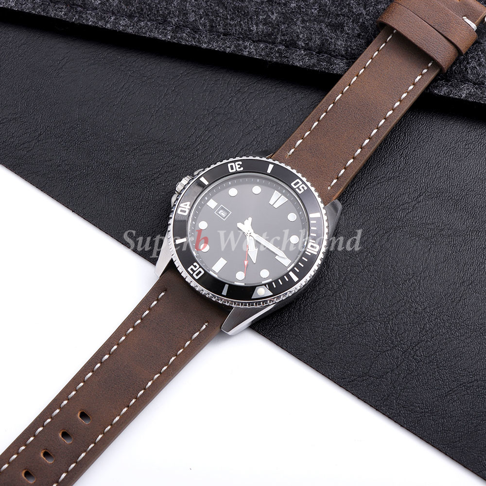 20mm 22mm PU Matte Leather Wat - огляд і ціна Smartwatch Vintage Watches For Men