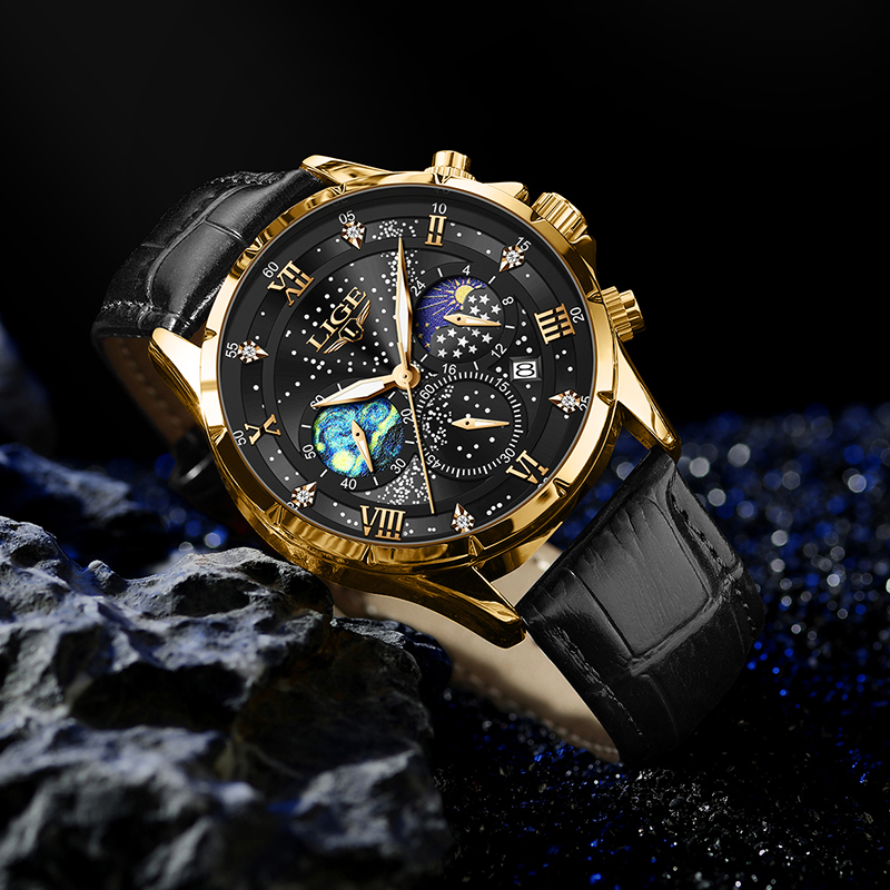 LIGE 2026 Top Luxury Brand Men - огляд і ціна Smartwatch Army Watches For Men