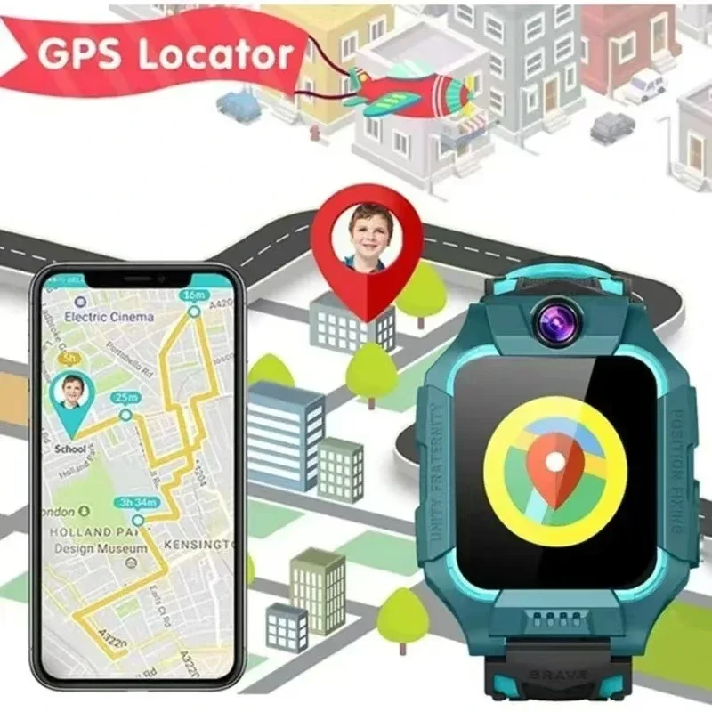 Lenovo 5G Kids Smart Watch Gif - огляд і ціна Smartwatch Watches Price