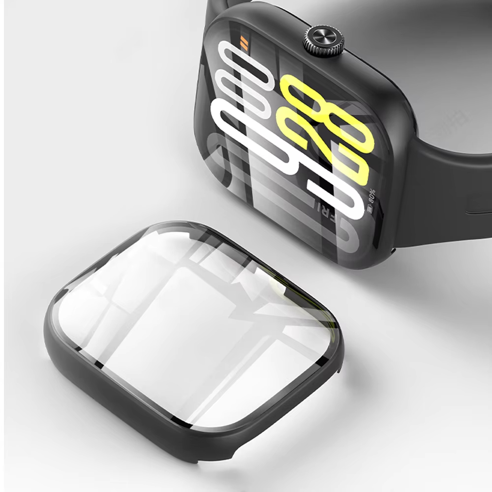 Tempered Glass+Case For Xiaomi - огляд і ціна Smartwatch Redmi Watches