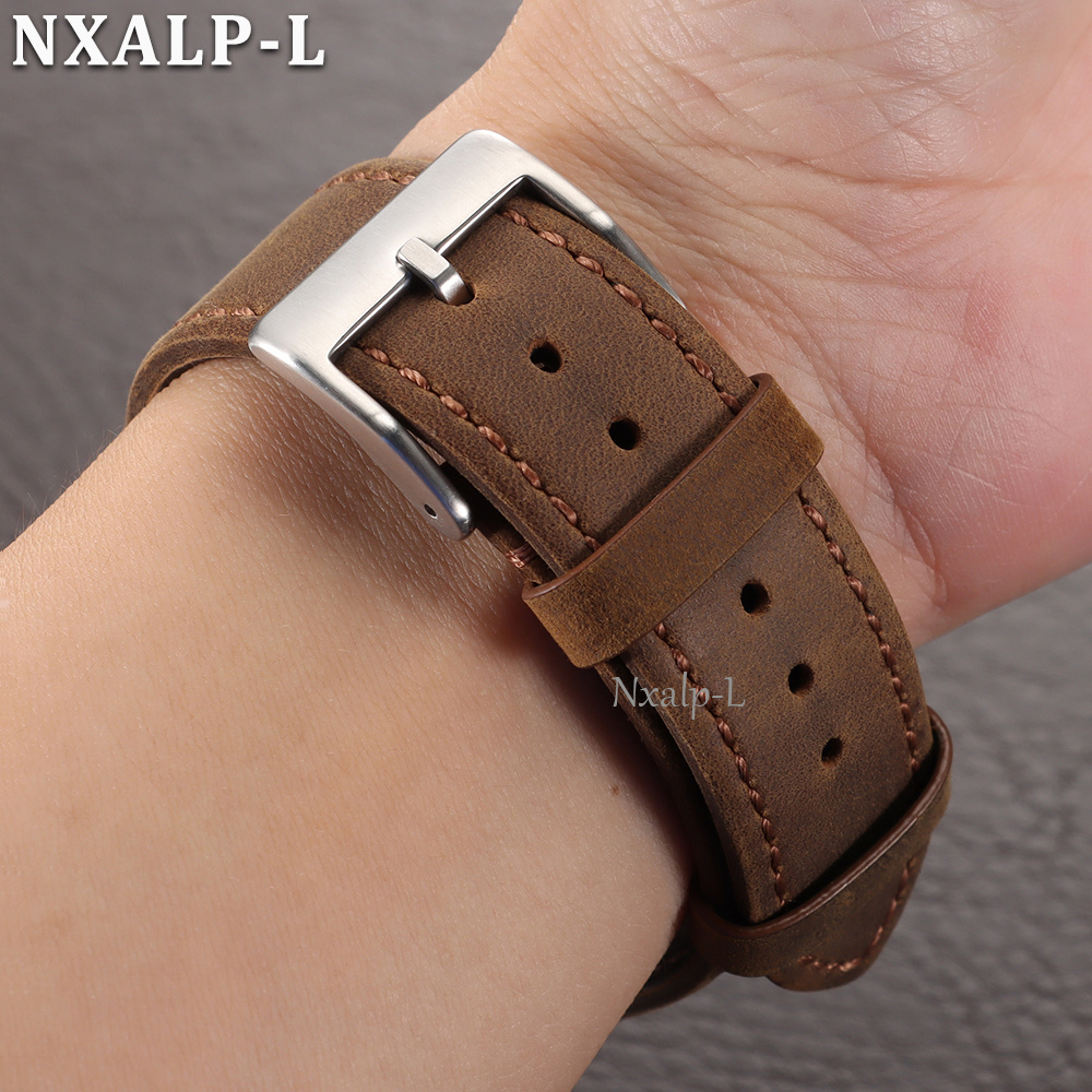 Matte & Oil Wax Leather Watch  - огляд і ціна Smartwatch Vintage Watches For Men