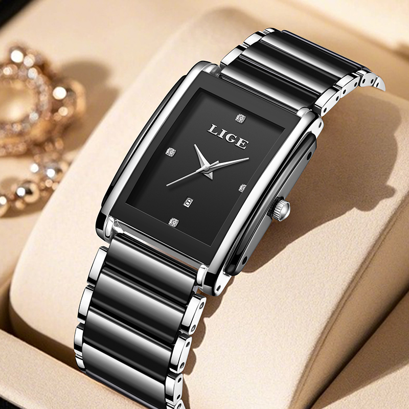 LIGE New Luxury Women Watches  - огляд і ціна Luxury Ceramic Watch