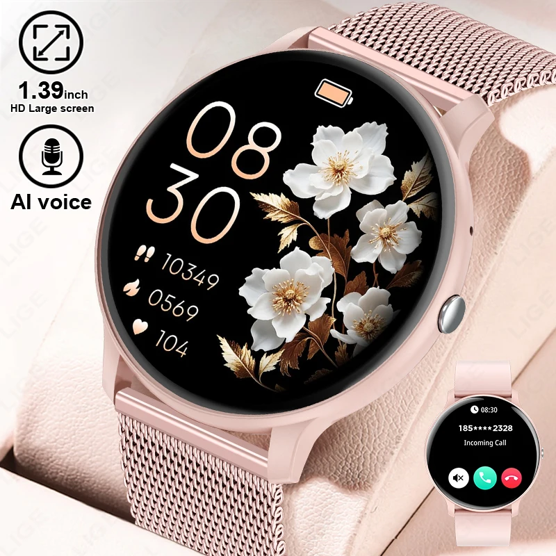 LIGE Bluetooth Call Smart Watc - огляд і ціна Watches Ladies Smartwatch