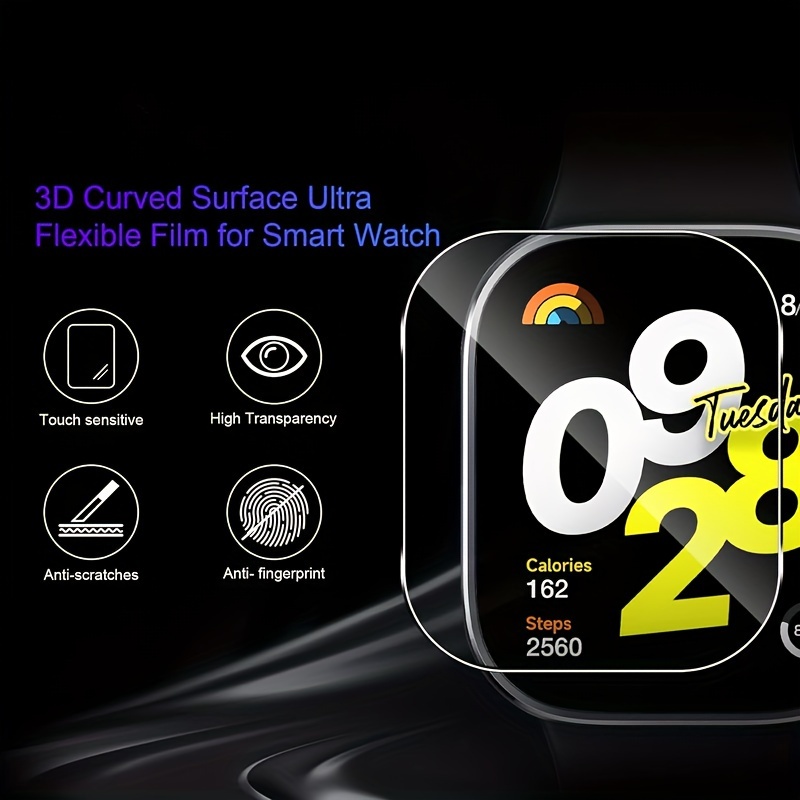 3-5Pcs Premium Tempered Glass  - огляд і ціна Smartwatch Redmi Watches