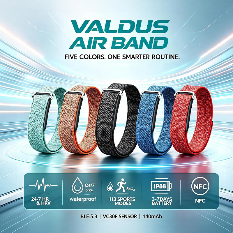 VALDUS Air Band Smart Bracelet - огляд і ціна Smartwatch Watches Price