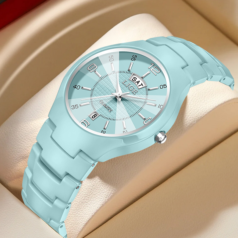 LIGE Luxury Elegant Quartz Wom - огляд і ціна Luxury Ceramic Watch