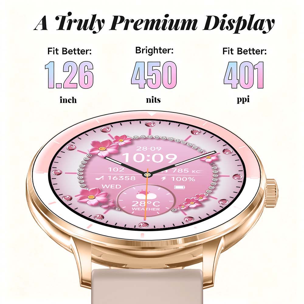 Women Smart Watch 1.26 Inch HD - огляд і ціна Watches Ladies Smartwatch