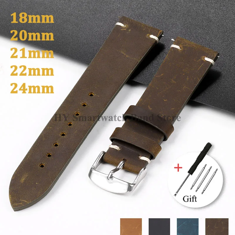 18mm 20mm 21mm 22mm 24mm Vinta - огляд і ціна Smartwatch Vintage Watches For Men