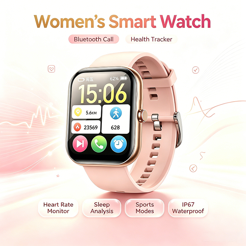 Women Smart Watch BT Call Hear - огляд і ціна Watches Ladies Smartwatch