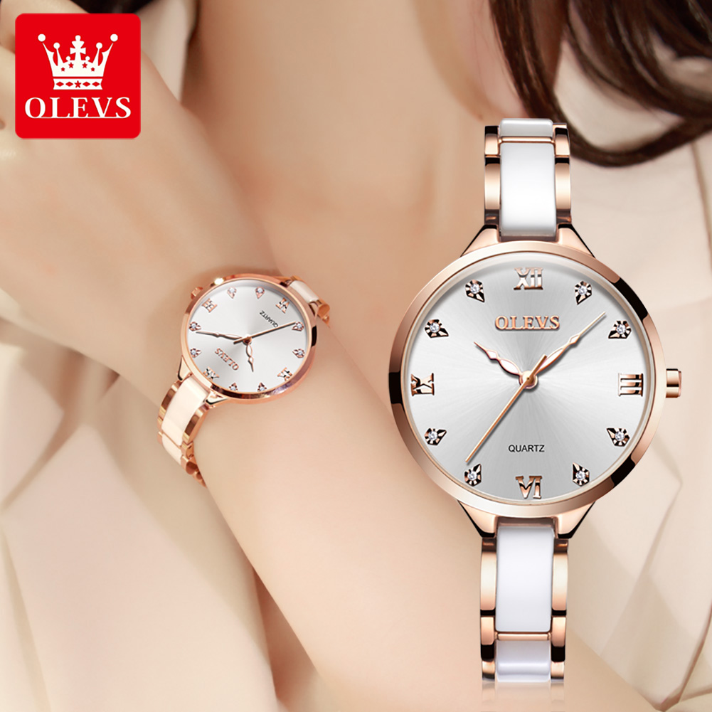 OLEVS Ceramic Dress Women Watc - огляд і ціна Luxury Ceramic Watch