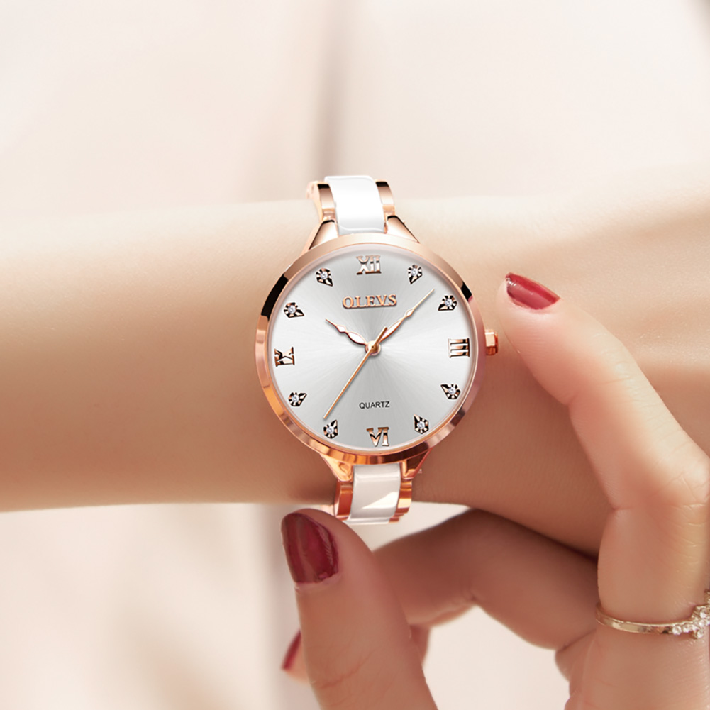 OLEVS Ceramic Dress Women Watc - огляд і ціна Luxury Ceramic Watch