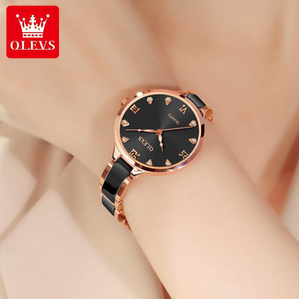 OLEVS Ceramic Dress Women Watc - огляд і ціна Luxury Ceramic Watch