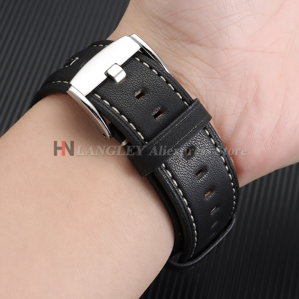 Vintage Leather Watch Band 22m - огляд і ціна Smartwatch Vintage Watches For Men