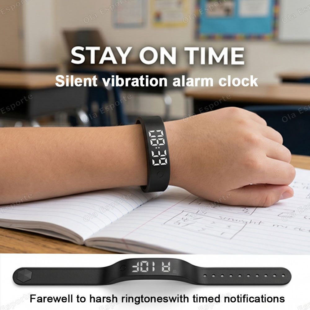 Vibrating Alarm Clock Watch He - огляд і ціна Smartwatch Watches Price