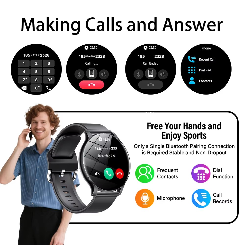 2025 New Smart Watch Heart Rat - огляд і ціна Watches Ladies Smartwatch