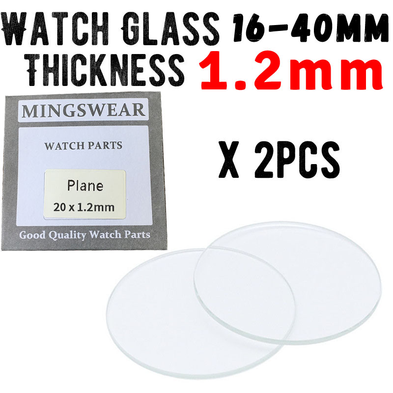 2x Thickness 1.2mm Replacement - огляд і ціна Watch Crystal Replacement