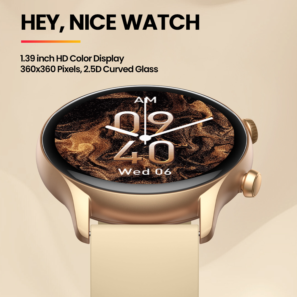 New Zeblaze Btalk 3 Plus Voice - огляд і ціна Watches Ladies Smartwatch