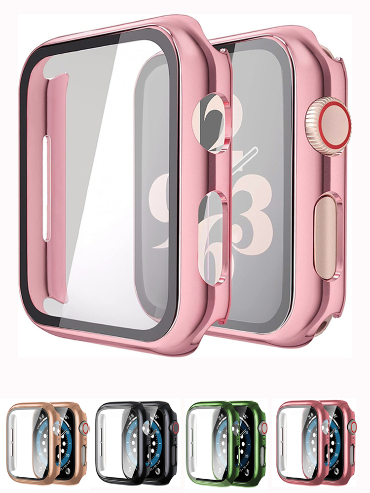 Glass+case For Apple Watch ban - огляд і ціна Smartwatch Watches Price