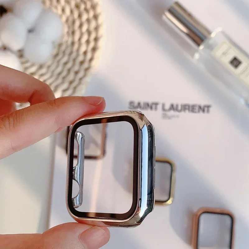 Glass+case For Apple Watch ban - огляд і ціна Smartwatch Watches Price